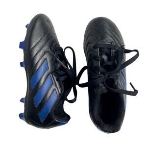 Adidas Goletto Kids Soccer Cleats - Black Blue - 11